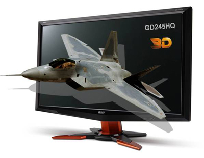 Acerȫ���׿��{��3D 1080P�@ʾ��GD245HQ�p��