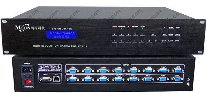 MCON(����)�ӿھ��:VGA����ГQ��MCON-VGA0808