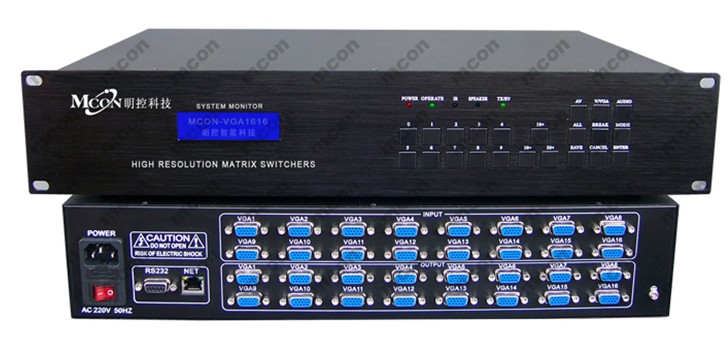 MCON(����)�ӿھ��:VGA����ГQ��MCON-VGA1616