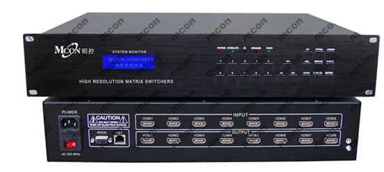 MCON(����)�ӿھ��:HDMI����ГQ��MCON-HDMI0808