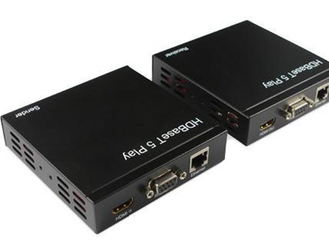 ������˼�D�Ƽ��ГQ��:HDMI UTP 100m Extender HDBaseT with RS232/POE/IR