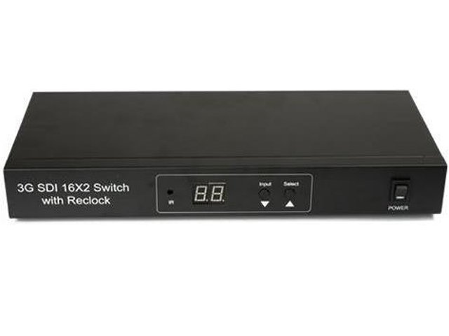 ������˼�D�Ƽ��ГQ��:SDI 16x2 Switcher with Reclock